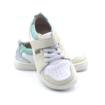 Zapatilla Los Angeles Menta/plata - Cuero