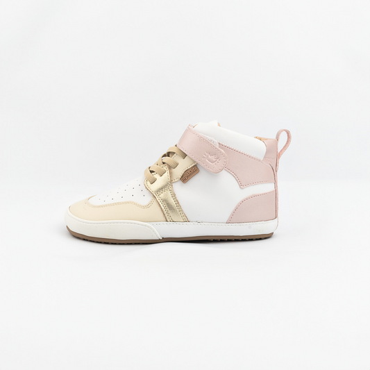 Zapatilla Brooklyn cuero - Dorada