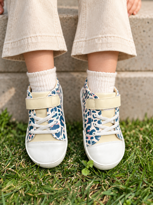Zapatilla San Francisco  Animal Print - Cuero